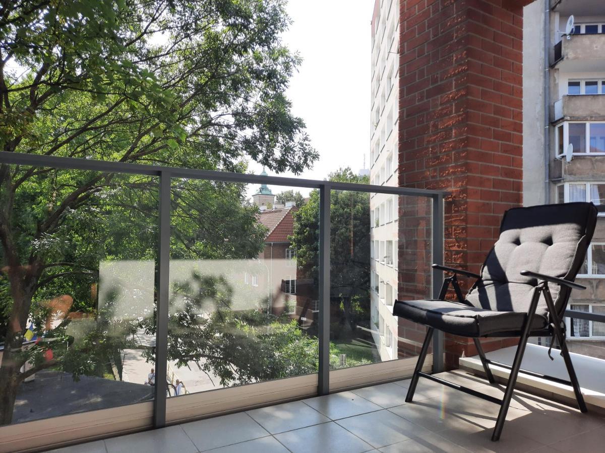 Gdansk Centrum - Apartament 3 - Pokojowy Z Duzym Tarasem Ngoại thất bức ảnh