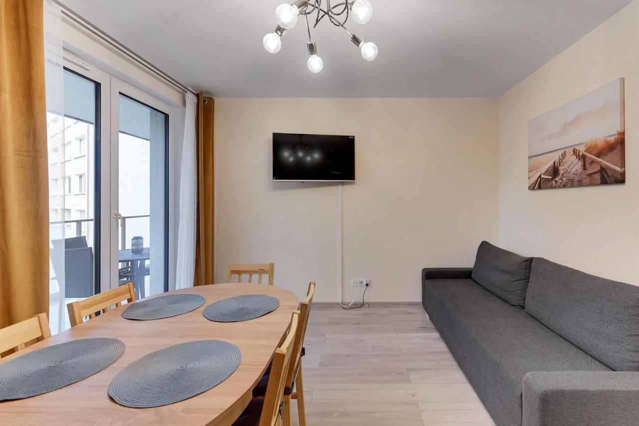 Gdansk Centrum - Apartament 3 - Pokojowy Z Duzym Tarasem Ngoại thất bức ảnh