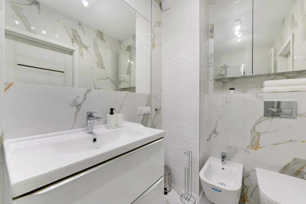 Gdansk Centrum - Apartament 3 - Pokojowy Z Duzym Tarasem Ngoại thất bức ảnh