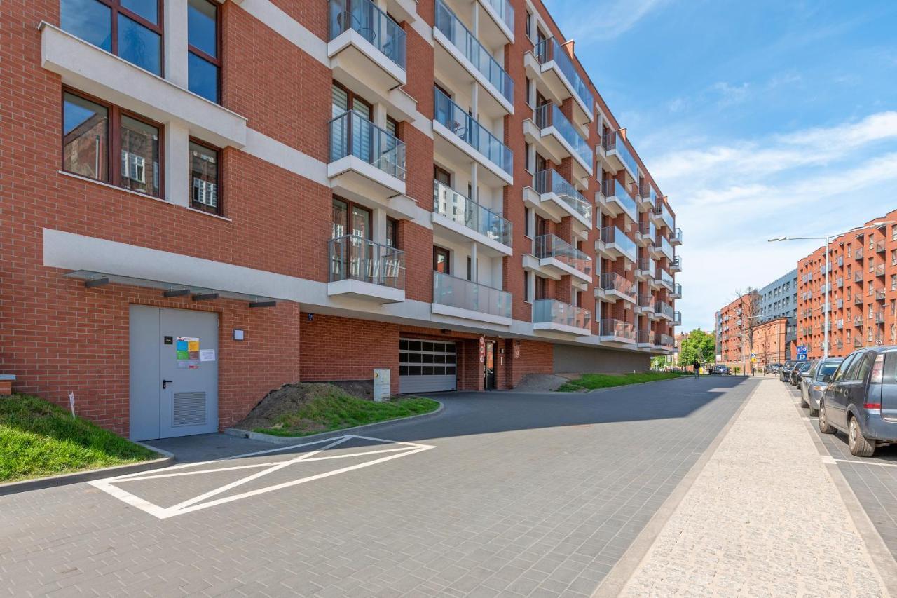 Gdansk Centrum - Apartament 3 - Pokojowy Z Duzym Tarasem Ngoại thất bức ảnh