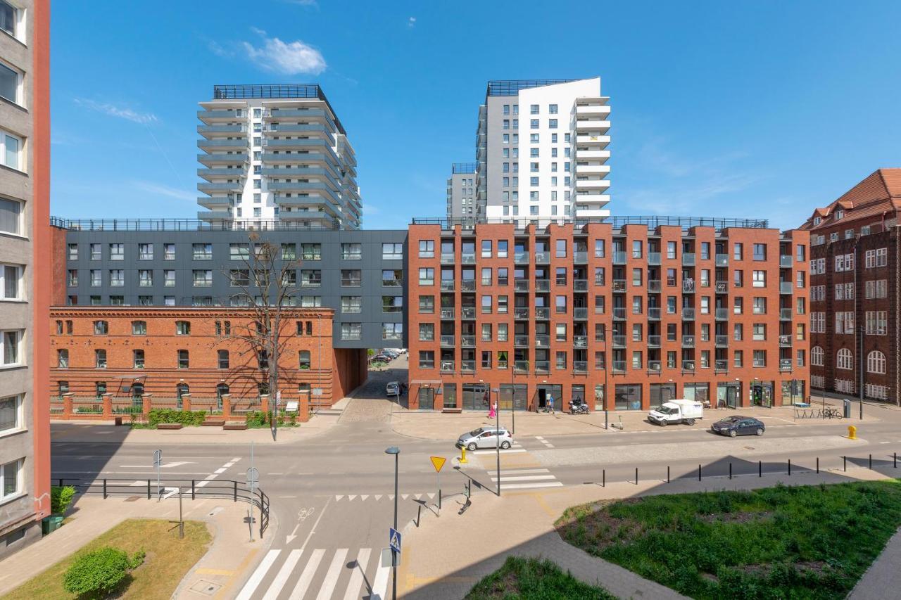 Gdansk Centrum - Apartament 3 - Pokojowy Z Duzym Tarasem Ngoại thất bức ảnh