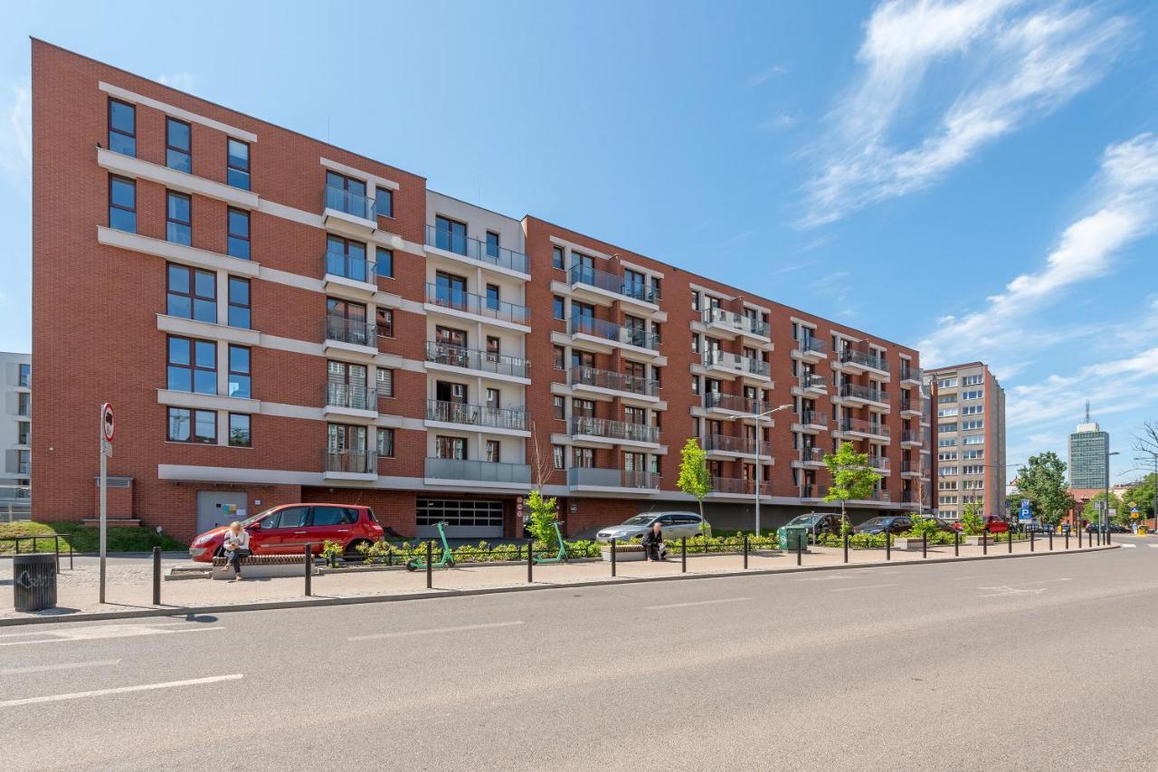 Gdansk Centrum - Apartament 3 - Pokojowy Z Duzym Tarasem Ngoại thất bức ảnh
