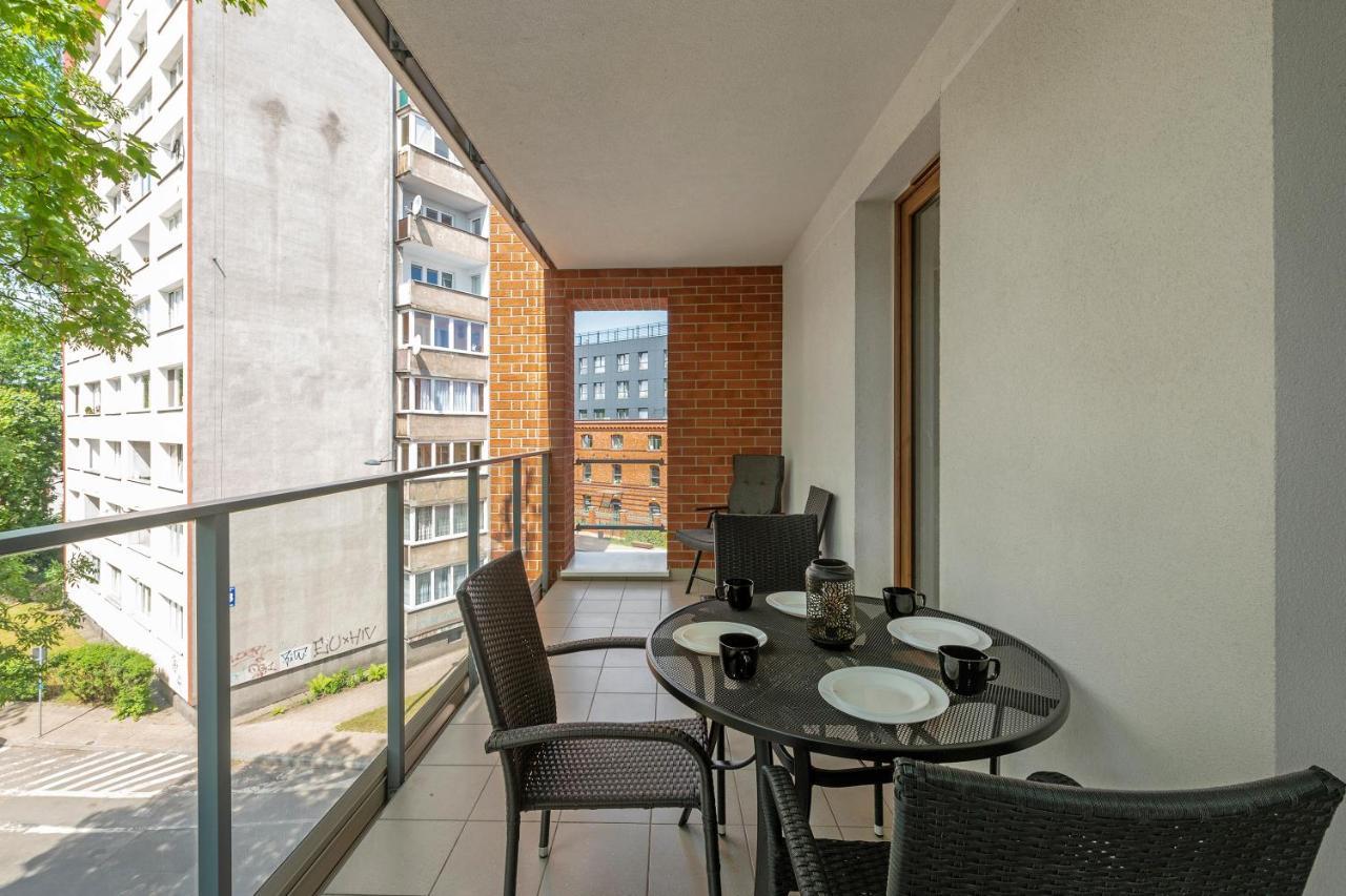 Gdansk Centrum - Apartament 3 - Pokojowy Z Duzym Tarasem Ngoại thất bức ảnh